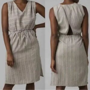 NWT PrAna Ecotropics Organic Cotton Dress - Stellar Stripe
